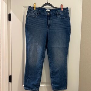 Maurices Medium Blue Straight Leg Jeans
